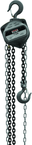 S90-100-10, 1-Ton Hand Chain Hoist with 10' Lift - Americas Industrial Supply
