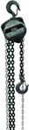 S90-200-15, 2-Ton Hand Chain Hoist with 15' Lift - Americas Industrial Supply