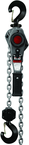 JLH Series 1-1/2 Ton Lever Hoist, 15' Lift with Overload Protection & Shipyard Hooks - Americas Industrial Supply