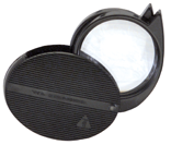 #812367 - 5X to 20X Power - 20.3mm Round - Folding Pocket Magnifier - Americas Industrial Supply