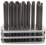 Spellmaco Transfer Punch Set -- Number 1 - 60 - Americas Industrial Supply