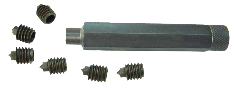 6 Pc. Transfer Screw Set - 4-40; 6-32; 8-32; 10-24 - Americas Industrial Supply