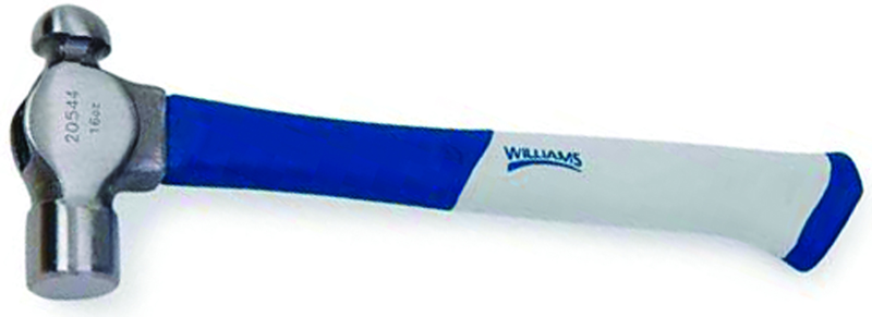 Ball Pein Hammer -- 24 oz; Hickory Handle - Americas Industrial Supply
