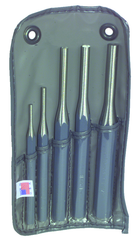 5 Piece Pin Punch Set --; 1/8 to 5/16 Diameter - Americas Industrial Supply