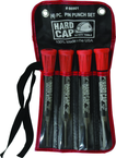 4 Piece Hardcap Pin Punch Set - Americas Industrial Supply