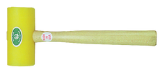 Garland Plastic Mallet -- 19 oz; Hickory Handle; 2-1/2'' Head Diameter - Americas Industrial Supply