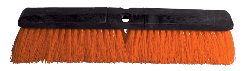 24" Orange Broom with Handle - Americas Industrial Supply