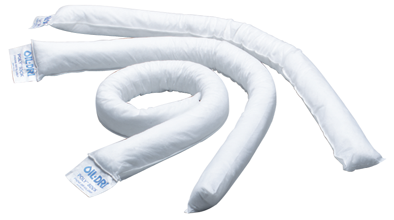 #L90898 Poly Sock 3"D x 4'L 12 Per Box - Absorbents - Americas Industrial Supply