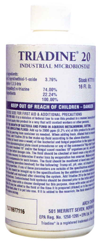 Arch Triadine 20 - Bactericide and Fungicide - 1 Gallon - Americas Industrial Supply