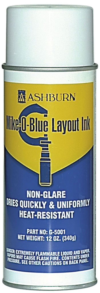 Mike-O-Blue Layout Ink - #G-5006-14 - 1 Gallon Container - Americas Industrial Supply
