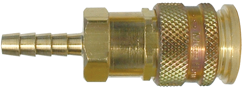 #113 - 1/4 Hose Barb - 1/4'' Body Size - Megaflow High Flow Coupler - Americas Industrial Supply