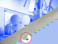 11' 6" x 3/4" x .035 4-6 TPI LXP Bandsaw Blade - Americas Industrial Supply