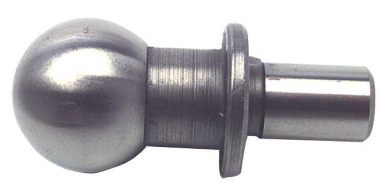 #826887 - 12mm Ball Diameter - 6mm Shank Diameter - No-Hole Toolmaker's Construction Ball - Americas Industrial Supply