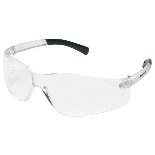 Safety Glasses - Clear Anti-Fog Lens - Chrome Frame S21 Style - Americas Industrial Supply