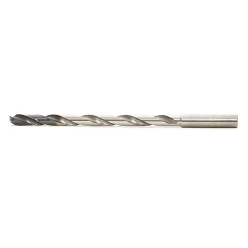 MDW090XHV12 9 mm Dia. × 10 mm Shank × 141 mm Flute Length × 195 mm OAL, DEX, External Coolant, Cylindrical Solid Carbide Drill - Exact Industrial Supply