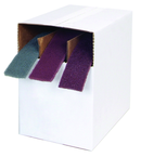 2'' x 15 ft. - (2) A/O, (1) S/C Fine, Very Fine, Ultra Fine Grit - Bear-Tex Clean & Blend Roll Assortment - Americas Industrial Supply