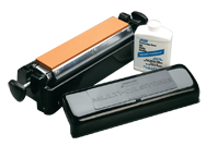 11-1/2 x 2-1/2 x 1/2" - Multi-Oil Coarse/Medium/Fine Grit - Sharpening Stone - Americas Industrial Supply