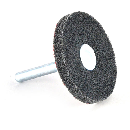 3″ × 1/4″ × 1/4″ - Medium Grit - Deburring Wheel - Americas Industrial Supply
