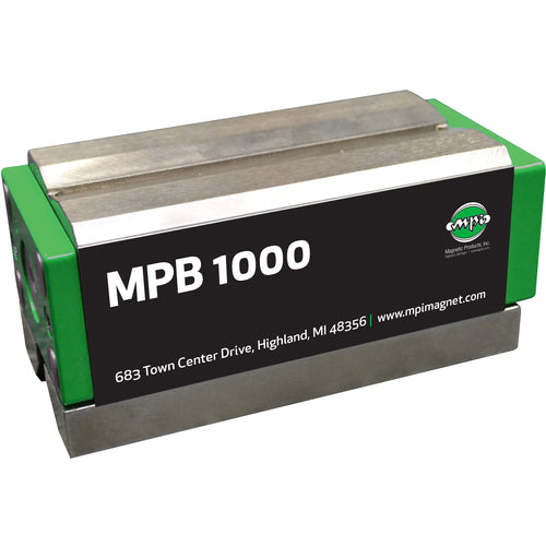2.5″ × 7″ × 2.8″ Permanent Magnetic Block set of 2 - Exact Industrial Supply