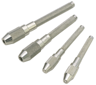 #599-790 - 0 to .197" Range - Single End - 4 Piece - Pin Vise Set - Americas Industrial Supply