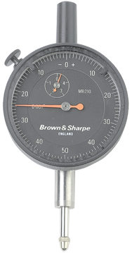 1 Total Range - 0-100 Dial Reading - AGD 2 Dial Indicator - Americas Industrial Supply
