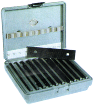 #599-921-10 - 10 Piece Set - 1/2 to 1-5/8'' - Parallel Set - Americas Industrial Supply