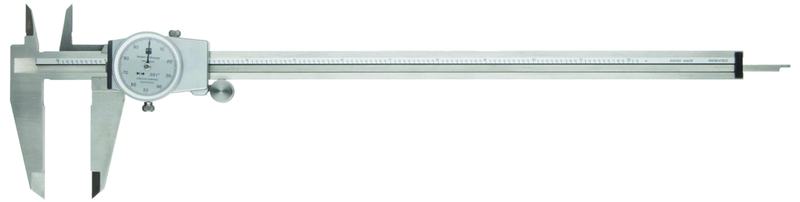 0 - 12'' Measuring Range (.001 Grad.) - Dial Caliper - #599-579-12 - Americas Industrial Supply