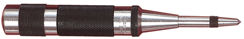 #18A - Starrett Automatic Center Punch -- 9/16 Body Diameter x 4-13/16'' Overall Length - Americas Industrial Supply