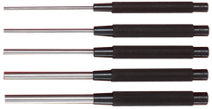 #S248PC 5 Piece Extra Long Drive Pin Punch Set - 1/8 to 3/8" Diameter - Americas Industrial Supply