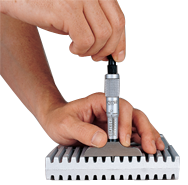 #449BZ6R - 0 - 6'' Measuring Range - Ratchet Thimble - Depth Micrometer - Americas Industrial Supply