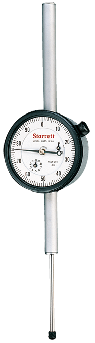 #25-3041J - 3 Total Range - .001 Graduation - AGD 2 Dial Indicator - Americas Industrial Supply