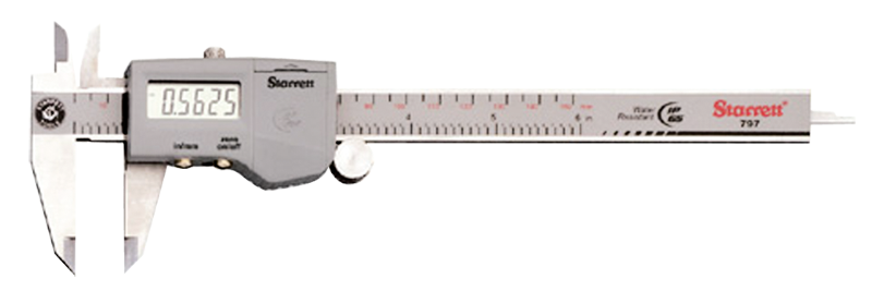 #798B-12/300 - 0 - 12 / 0 - 300mm Measuring Range (.0005 / 0.01mm Res.) - Electronic Caliper - Americas Industrial Supply
