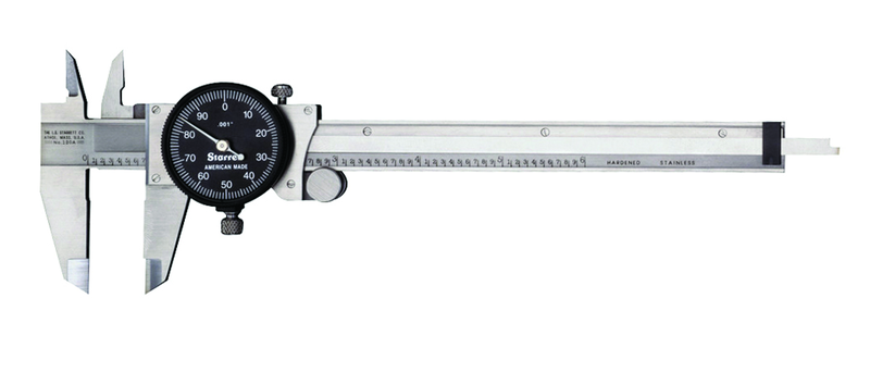 #B120A-6 - 0 - 6'' Measuring Range (.001 Grad.) - Dial Caliper - Americas Industrial Supply