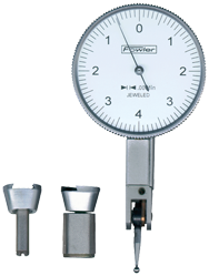 .008 Range - .0001" Graduation - Horizontal Dial Test Indicator Kit - Americas Industrial Supply