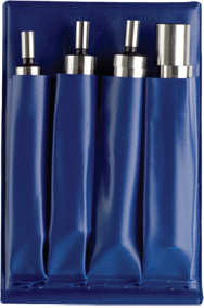 #52-575-100 - Single & Double End - 3/8 & 1/2'' Shank - .200 & .500 Tip - Combo Audible Edge & Center Finder Set - Americas Industrial Supply