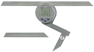 #54-440-750 - 360° Graduation - 6 & 12'' Blade Size - Electronic Bevel Protractor - Americas Industrial Supply