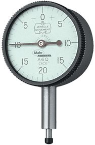 .100 Total Range - 0-20-0 Dial Reading - ANSI 0 Dial Indicator - Americas Industrial Supply
