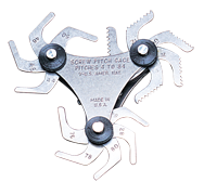 #52-485-051 - 51 Leaves - 4 to 84 Pitch - Screw Pitch Gage - Americas Industrial Supply