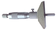 0 - 6'' Measuring Range - Ratchet Thimble - Depth Micrometer - Americas Industrial Supply