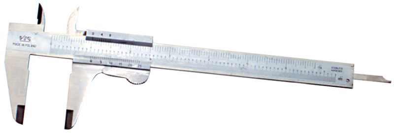 0 - 8'' Measuring Range (.001 / .02mm Grad.) - Vernier Caliper - Americas Industrial Supply