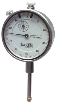 1" Travel .001 (0-100) Dial Indicator 2-1/4" Dial - Americas Industrial Supply