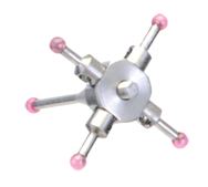 M2 Male Thread - 20mm Length - Grade 10 Ruby Star Styli with Stainless Steel Body - Americas Industrial Supply