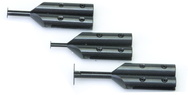 Set of 3 Pairs-Min Depth .400; .625; & 1 - Groove Measurement Caliper Jaw Set - Americas Industrial Supply