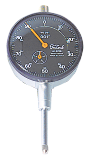 1 Total Range - Black Face - AGD 2 Dial Indicator - Americas Industrial Supply