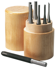 #SPC75 - 1/16-5/16" Diameter - 8 Piece Drive Pin Punch Set - Americas Industrial Supply