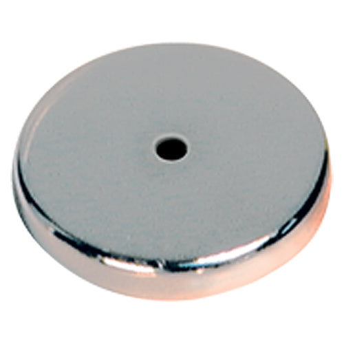 Low Profile Cup Magnet - 3 3/16″ Diameter Round; 47.5 lbs Holding Capacity - Americas Industrial Supply
