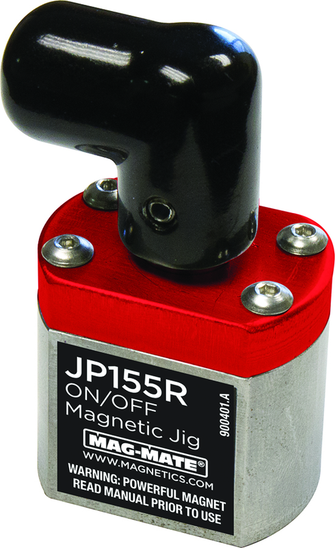 MAG-MATE¬ On/Off Magnetic Fixture Magnet with Flange, 1.57" Dia. (40mm) 155 lbs Capacity - Americas Industrial Supply