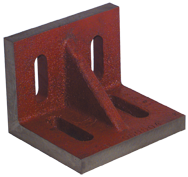 8 x 6 x 5" - Machined Webbed (Closed) End Slotted Angle Plate - Americas Industrial Supply