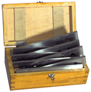 #CP316 - 4 Piece Set Parallels- 3/16" Thickness - 1/4" Increments - 1 to 1-3/4" - 6' Long - Americas Industrial Supply