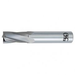 7/8" Dia. - 4" OAL - Bright CBD - Slow Spiral HP End Mill - 4 FL - Americas Industrial Supply
